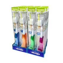 니치 레스포 접이식 칫솔, 24PIECE