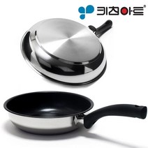 키친아트 스텐 인덕션사용 후라이팬 일반프라이팬, 1개, 20cm