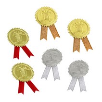 상장 금상 은상스티커 100장묶음, 상장스티커100, NO2 은장스티커(100장)