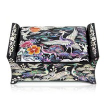 (랑재)명품나전 송학도 기와 자동빈함