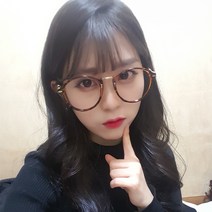 더브릴레 빅오버사이즈 뿔테 블랙 브라운 안경테