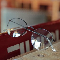 와이즈 아이웨어 [에이프릴]심플 클래식 빈티지 메탈안경