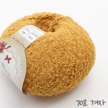 굿울 포니 수면사 뜨개실, 708(겨자), 1개