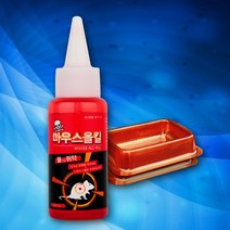 마우스올킬 물쥐약 60g+쥐먹이통5개, 60g, 1개
