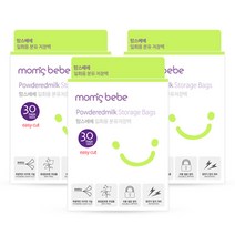 맘스베베 일회용 분유저장팩 30매, 3개