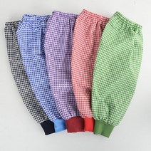 체크작업토시, 1개, 퍼플