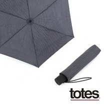 totes토스우산 3단수동 슬림 하운드체크 스몰 A201W81