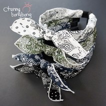 채니봉봉반다나 헤어밴드