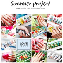 LOVE HAWAII 워터데칼, 207A, 1개
