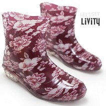 LIVITY 미들 레인부츠 방수장화 워커 작업화 플랫슈즈 RB467