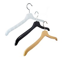 셔츠용 셔츠 남자 옷걸이 반투명 - 20개, 셔츠 남자 검정 20개, 20개입