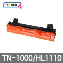 부라더 고품질토너사용 대용량 재생토너 TN-1000 TN1000 토너카트리지, DCP 1510  검정 토너, 1개