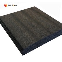 더폼 PE폼 블랙 50T*500*500mm 두꺼운 발포지 완충재 도구함 충격완화, 50Tx400x400mm_10개