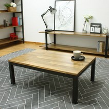 로뎀나무 엘리야 아카시아 원목좌탁 원목테이블 소파테이블 거실테이블 좌식 테이블, 500x1200 좌탁