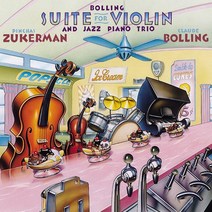 (CD) Claude Bolling & Pinchas Zukerman - Suite For Violin And Jazz Piano Trio, 단품