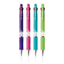 [자바] 제트3볼 0.5mm 3색볼펜 유성펜 1개입, $S9B_제트3볼 0.5mm - 핑크