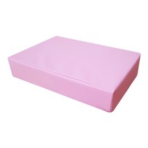 [방수계단] 까씨네 레자(인조가죽) 강아지계단/ 방수계단/1단 부터 3단E 사이즈 5종, 1단 레자 핑크