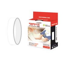 좋은라벨 제본 테이프 35mm x 10M, 백색