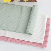 가온돌 와플 초극세사 스포츠타올, 화이트(40*80cm), 1개