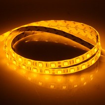 삼항LED 고급형 5050 3칩 LED바 - (10cm당 가격), 12V용-흰띠/옐로우LED(10cm당)