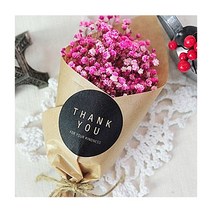 플라라 드라이플라워 색안개 꽃다발 선물 선물용 인테리어소품, 02. 분홍 안개꽃 미니 꽃다발