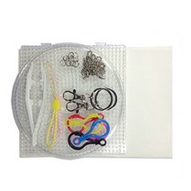 컬러비즈부자재 도안증정, 191_ 컬러비즈 부자재 9종세트, 1세트