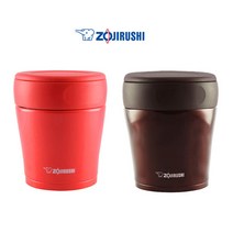 일본 조지루시 보온죽통 죽통 SW-GCE26 260ml, 브라운