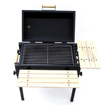 BBQ 화로대 캠핑용바베큐그릴 훈제바베큐, 추가구성 : 전용그릴