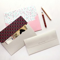 디비디디자인 봉투 세트 브라이트 (6개), 1세트, 1세트