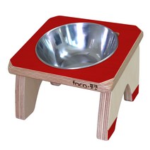포코 자작나무 강아지 고양이 1구 높이150 식탁, 레드, 1개