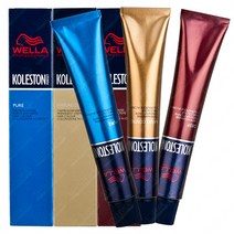 웰라 뉴 콜레스톤 퍼펙트 염색약 80g 염모제, 8/02 매트브라운, 1개