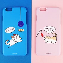 TM 카툰 고양이 하드케이스 핸드폰케이스