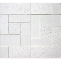 쿠셔니 스톤 폼블럭 77x70cm, 화이트, 1개