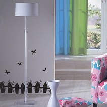 넝쿨울타리 포인트그래픽스티커 시트지 인테리어소품 DIY장식 아이방 장식 창문 리폼 데코 벽장식, 화이트, 1