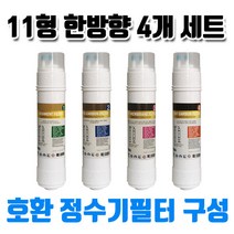 한샘이펙스 정수기 진텍호환 정수기필터A형4개1셋트, 1개, A타입