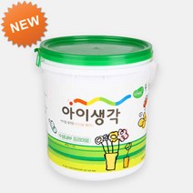 [삼화페인트] 아이생각 수성내부 프리미엄 친환경페인트 - 1L 무광, 0002A
