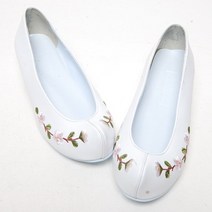 빅사이즈슈즈 매화꽃신 3cm 여성한복신발