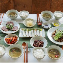 쿠도도자기 비취한식기