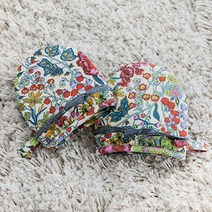 네이처데코 퀼트솜 플라워 면 주방장갑 6style, 2-2.샤르망_블루