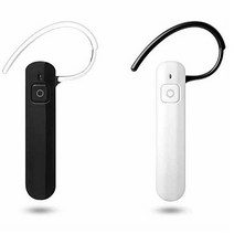 Bluextel 모노 블루투스 이어폰 H904 편안한 착용감 블루투스이어셋, 블랙