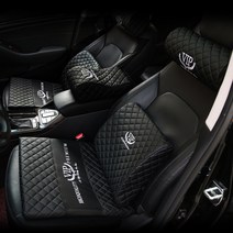 VIP 고품격 리무진엠보 메모리폼 가죽 팔쿠션/자동차팔쿠션, 등쿠션_블랙, 1개