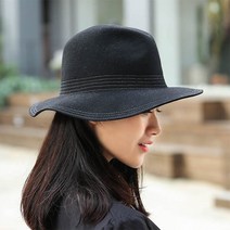 웨스트무브 모자 페도라 겨울 남자 여자 여성 울 스티치 플로피햇 (4컬러) - 주문시 색상이름 확인필수!!