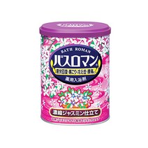NEW 바스로망 입욕제 600g 히노끼 외 19종류 산림욕 릴렉스라벤더 콜라겐 세라마이드 반신욕 족욕제 빠른출발, 07-농축쟈스민600g