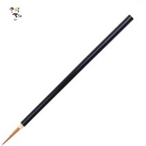 클릭캘리 면상필 황모 (소 중 대 특대) 동양화 세필 캘리붓, / 규격 2) 중 (3.5mm X 24mm), 1개