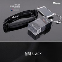 파니파오 런닝벨트 웨이스트백 마실나가때, 블랙