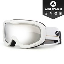 에어워크 정품 스키 보드 성인 고글 AW-1200M WTSV