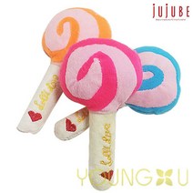 쥬쥬베 막대사탕 봉제 장난감 14cm, 랜덤발송, 1개