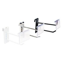 메쉬망 이중후크/망후크/휀스망 부속/매장 진열 수납, 250mm, 크롬