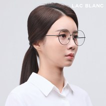 라끄블랑 오버사이즈 원형 메탈 안경테 M8013