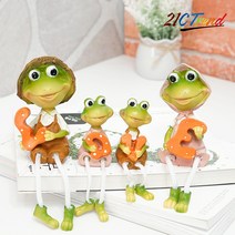 21세기트랜드 아기자기 예쁜 인형 모음, 사랑가득 개구리 가족